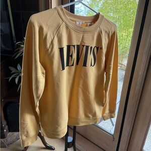 Levi's Soft Mustard Sweatshirt